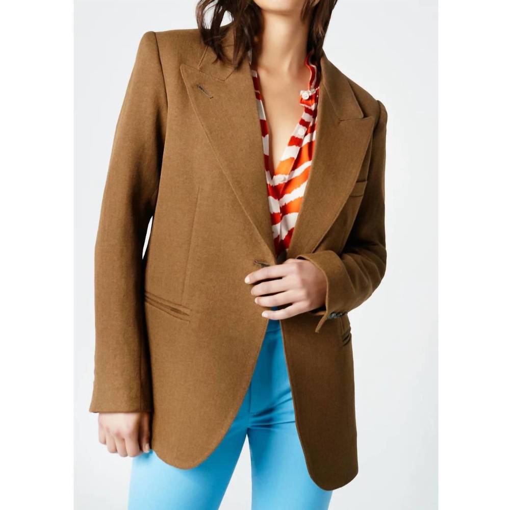 SMYTHE 90s blazer in umber